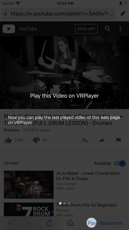 VRPlayer Pro : 2D 3D 360°Video screenshot-3