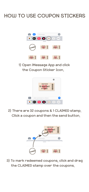 Romantic Love Coupon Stickers(圖2)-速報App