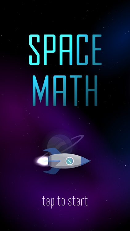 Space Math Multiplication game