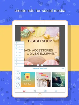Captura de Pantalla 6 Ad Maker para Ads & Banners iphone
