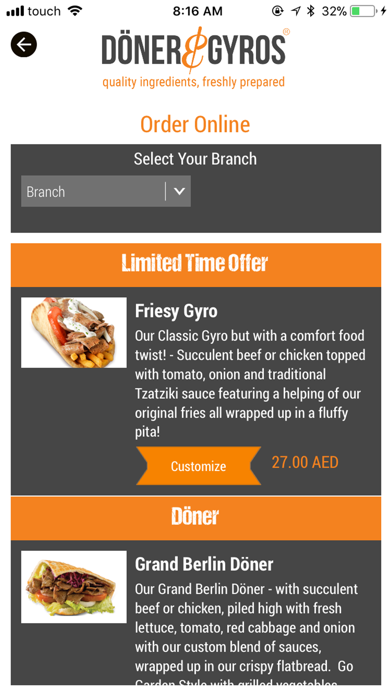 How to cancel & delete Döner & Gyros from iphone & ipad 3