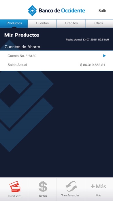 How to cancel & delete Banco de Occidente Móvil from iphone & ipad 1