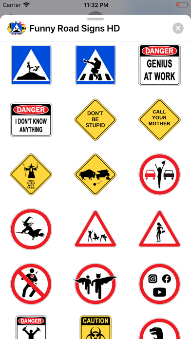 Funny Road Signs HD screenshot 2