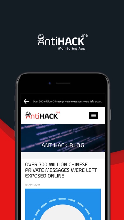 Cybersecurity App by AntiHACK