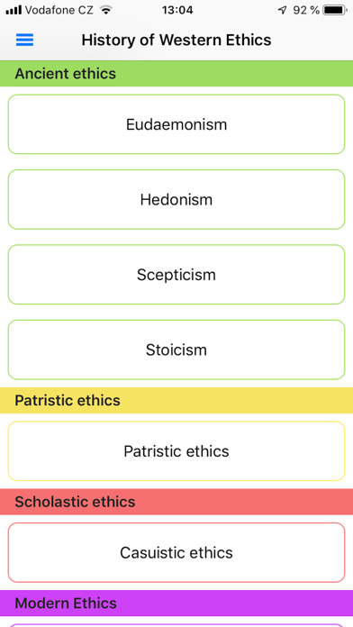 How to cancel & delete History of Western Ethics from iphone & ipad 1