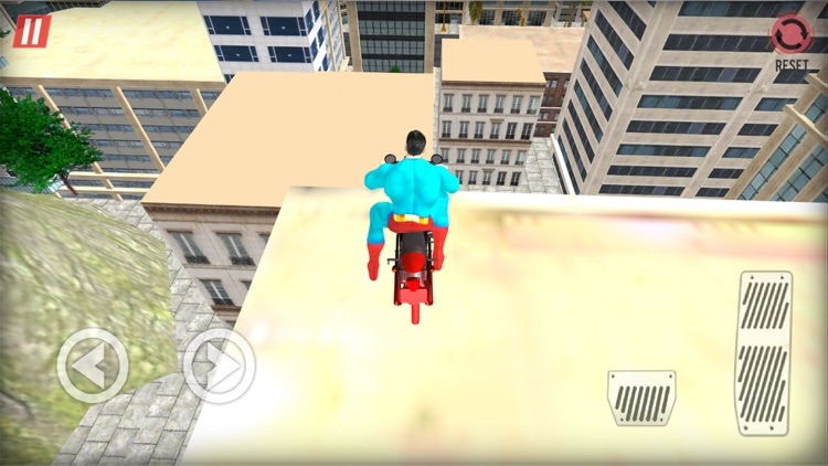 Super Hero Bike Mega Ramp screenshot-7