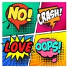 Comic Words Stickers