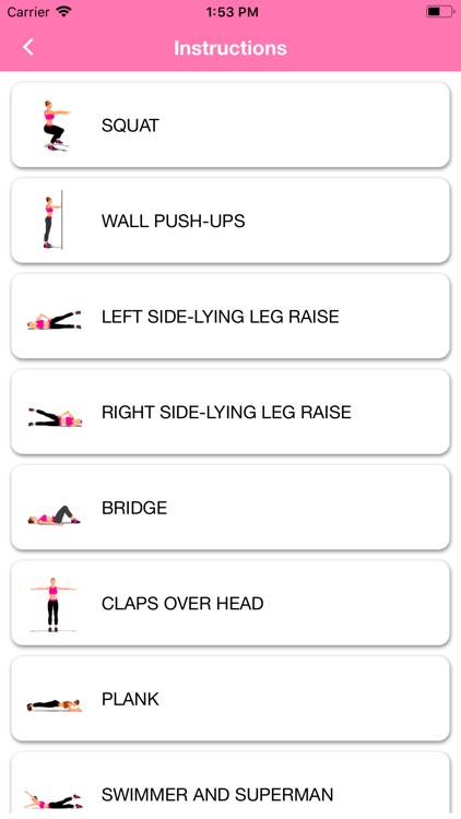 Fitness Workout for Woman screenshot-5