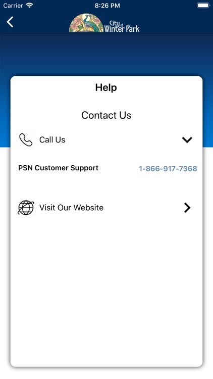 Winter Park Utility BillPay screenshot-9