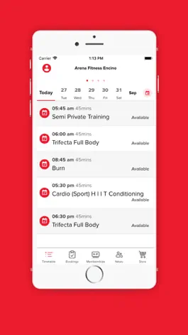 Game screenshot Arena Fitness App hack