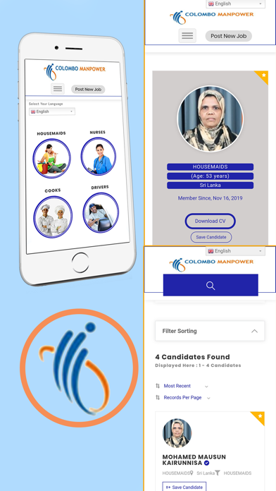Colombo Manpower App screenshot 3