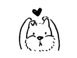 Cute Dog Animation Sticker