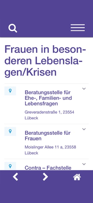 Wegweiserin für Frauen Lübeck(圖5)-速報App