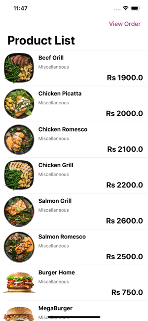 DFC Food Delivery App