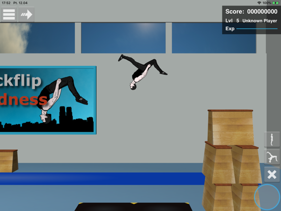 Backflip Madness на iPad