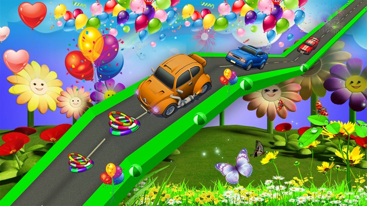 Car Racing Learn Colors & Play