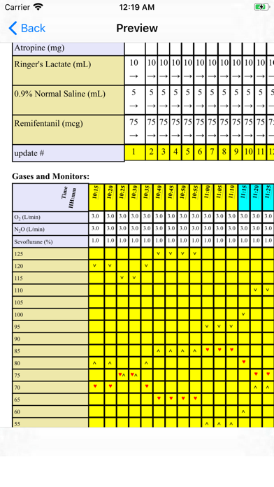 Anesthesia Record screenshot 4