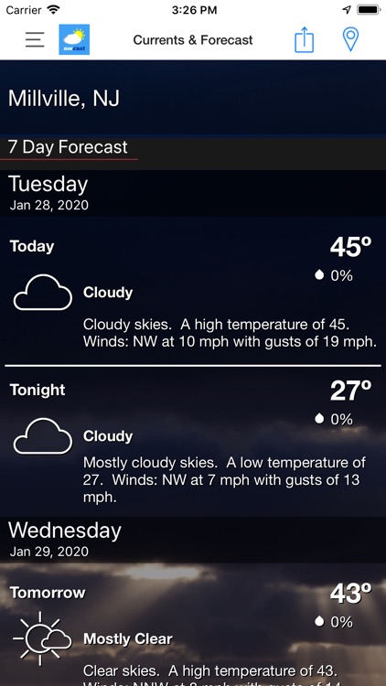 NorCast Weather screenshot-4