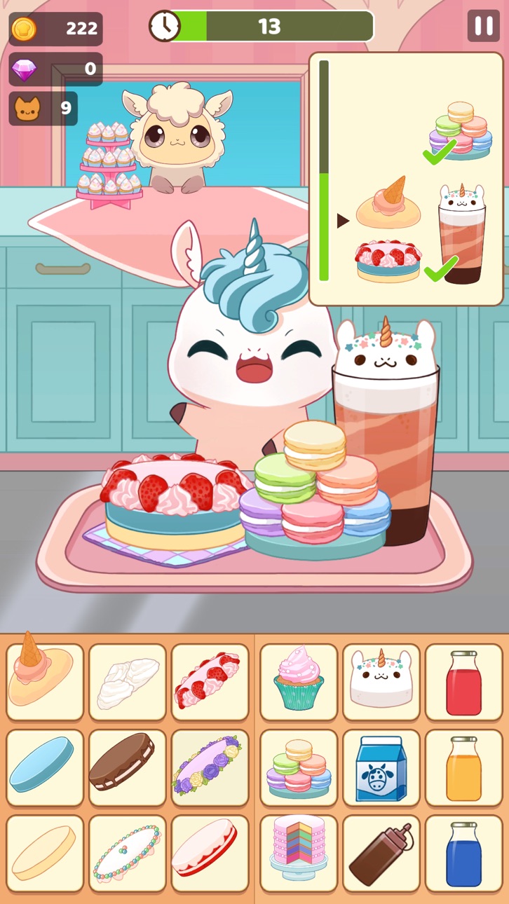 Kawaii Kitchen - Free Hack screenshot 2 - iOS game interface