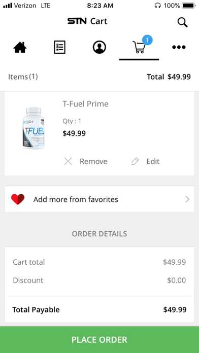 Screenshot #3 pour ShopTotalNutrition
