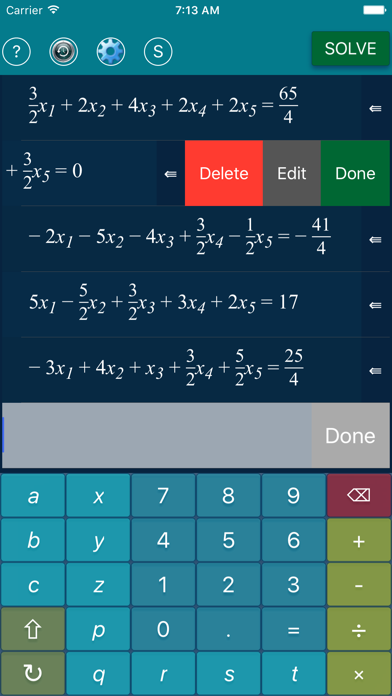 How to cancel & delete Math Equation Solver - ESolver from iphone & ipad 3