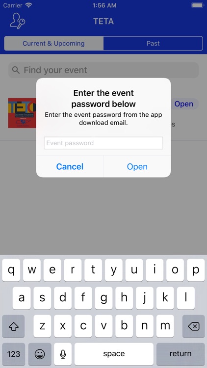 TETA Events App