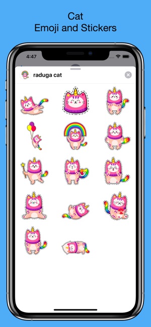 Unicorn Cat - Emoji & Stickers(圖1)-速報App