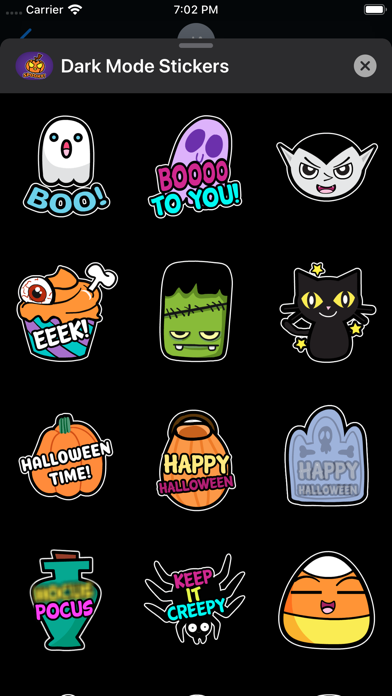 Animated Halloween Stickers ⋆ screenshot 4