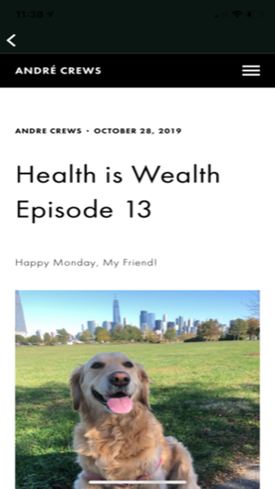 #HealthisWealth by André Crews screenshot 3