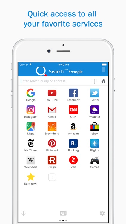 Smart Search & Web Browser screenshot-0