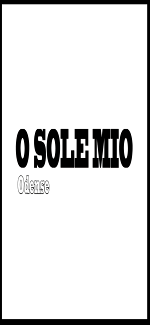 O Sole Mio