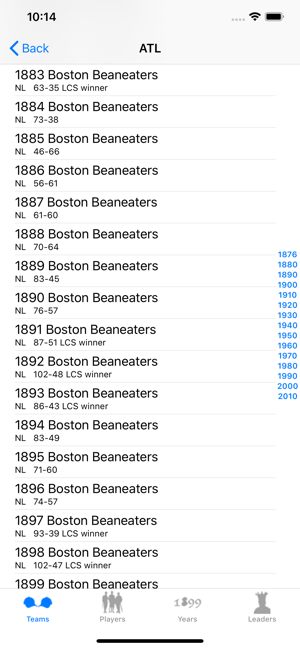 Baseball Stats 2020 Edition