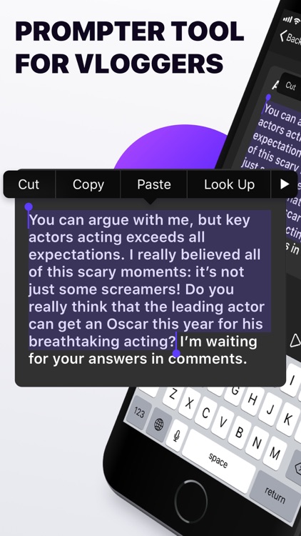 Blogger Speech — Vlog Script