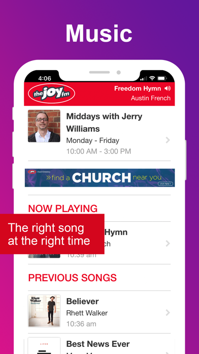 How to cancel & delete The JOY FM Georgia from iphone & ipad 3