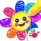 There are over 100 animated pictures in our “Drawing Academy” app