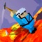 Grapple hook your way up fiendish lava mountains in this unique action-packed climbing game where disaster can strike at any moment
