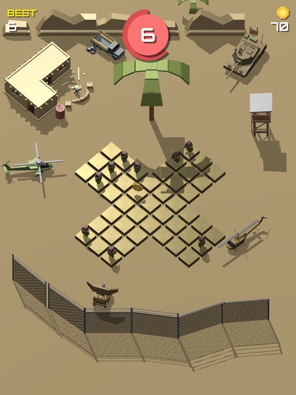 Pixel 3D - Soldier Gamesのおすすめ画像1