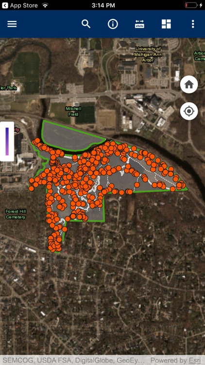 Woody Plants Study Map
