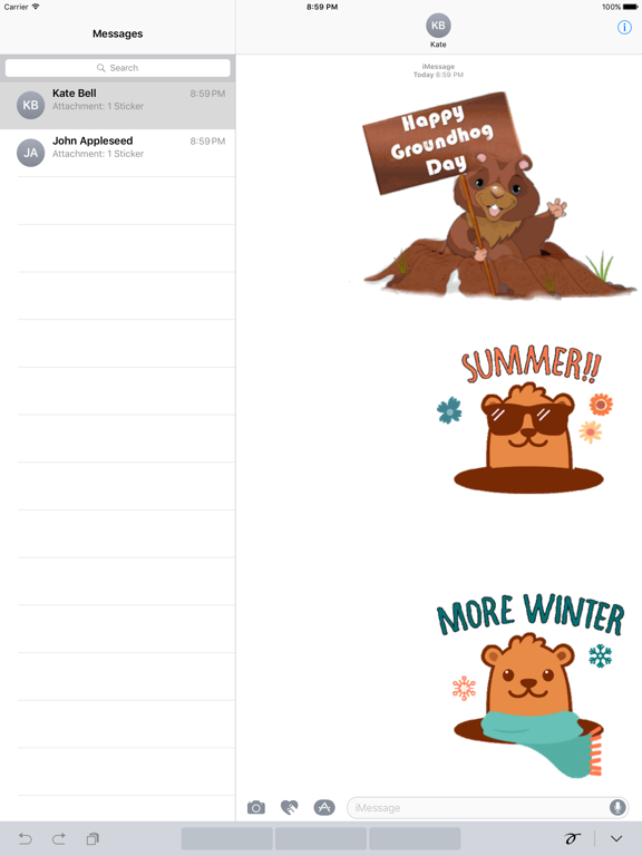 Screenshot #4 pour Animated Happy Groundhog Day