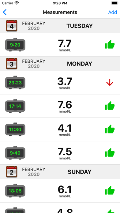 EasySugar Diabetes Control screenshot 2