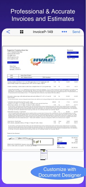 HVAC Pro Invoices & Estimates(圖2)-速報App