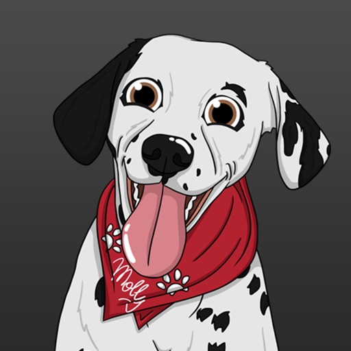 MollyMoji - Dalmatian stickers Download