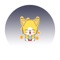 The free yellow cat emoji pack is emoji rich and can be used in text messaging