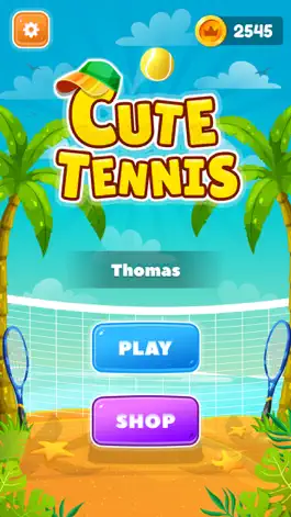 Game screenshot Cute Tennis mod apk