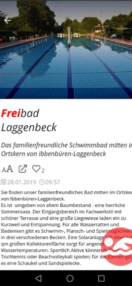 Game screenshot Das Freibad Laggenbeck apk