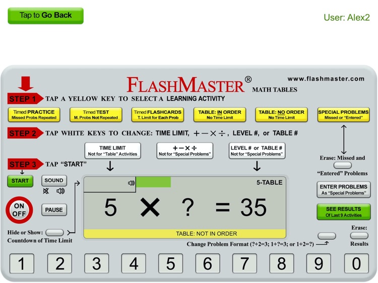 FlashMaster App--Math Facts screenshot-4