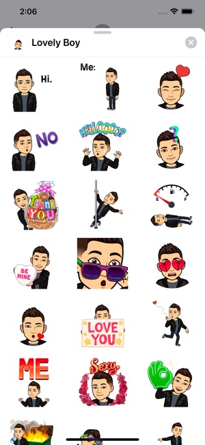 Lovely Boy Sticker Pack