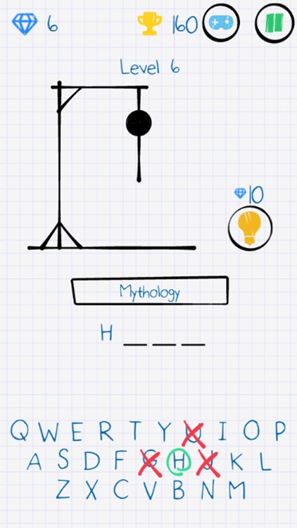 Classic Hangman - Word Search！