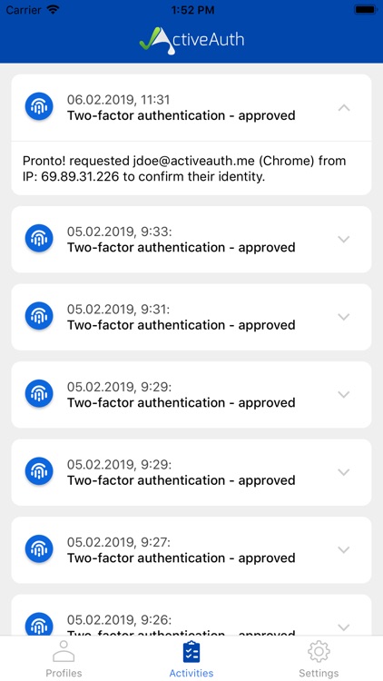 ActiveAuth screenshot-3