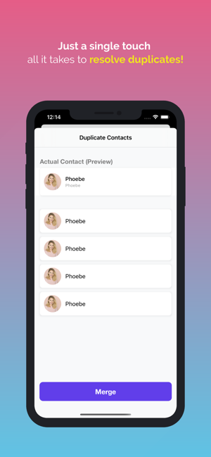 My Contacts: Clean & Backup(圖5)-速報App